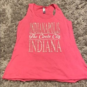 Pink tank top